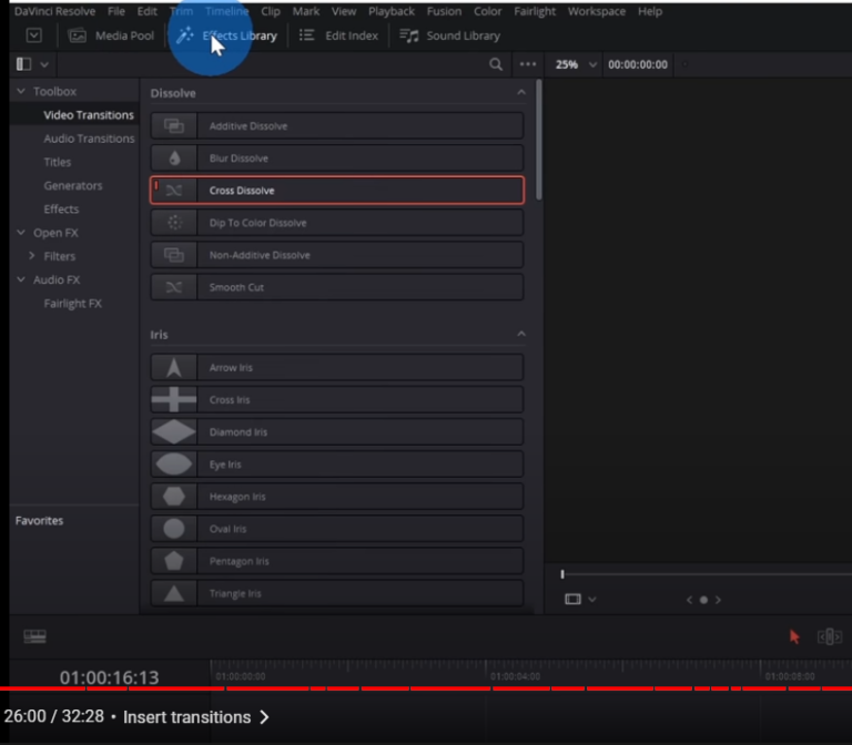 how to add titles in davinci resolve 17